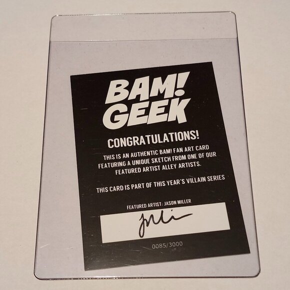 *5 for $20* Parks and Rec Limited Edition Art Card - Bam Box - Picture 2 of 2